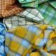 polyester/viscose (t/r) check or stripe fabric