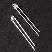 3mm Round Head LED With Flange