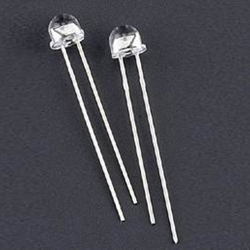 4.8mm Straw Cap LED with flange