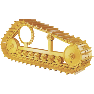 Undercarriage parts for excavator and bulldozer