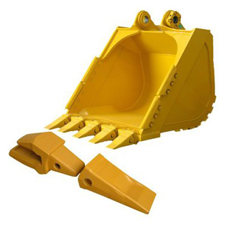 Excavator bucket teeth adapter