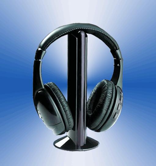 Wireless headphone with FM Radio