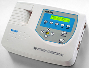 Digital Three Channel Electrocardiograph