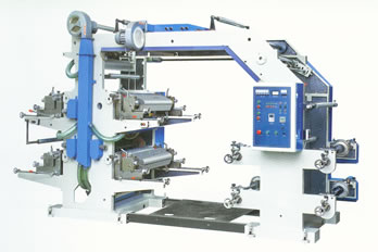 Flexible Letter Printing Machine of Four-Color