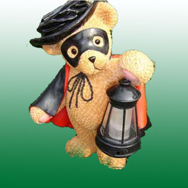 bear solar light