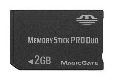 Memory stick PRO DO Card from 512MB TO 4GB
