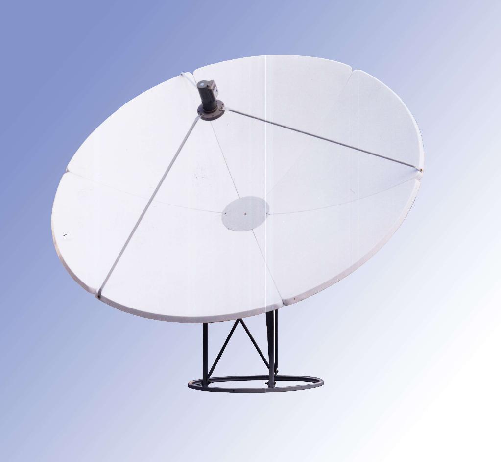 C-band satellite dish antennas