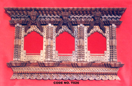 wooden crafted picture frame