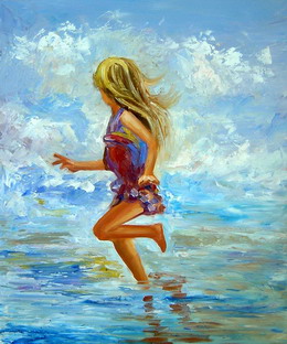 kids oil painting