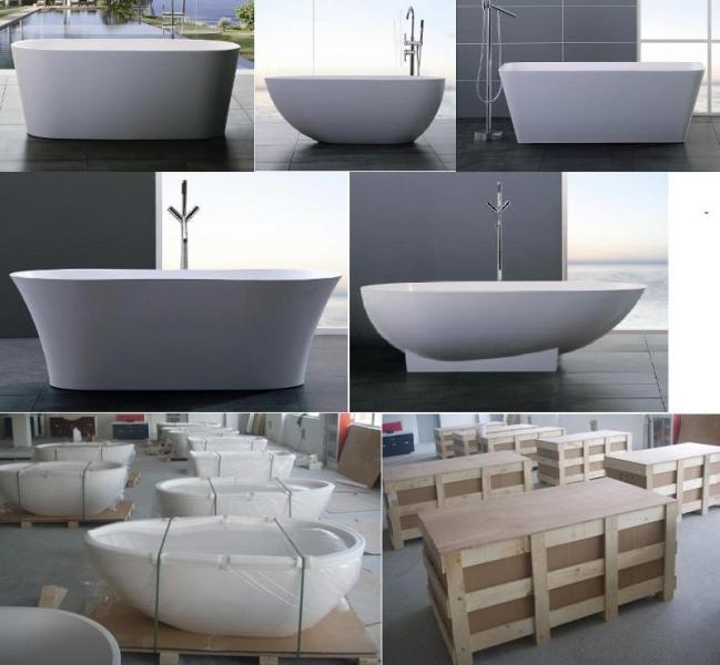 Synthetic Stone Bathtub
