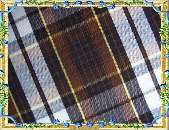 100% polyester yarn dyed plaids 58/60