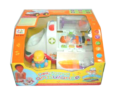 Battery Operation Ambulance with Music and Lights