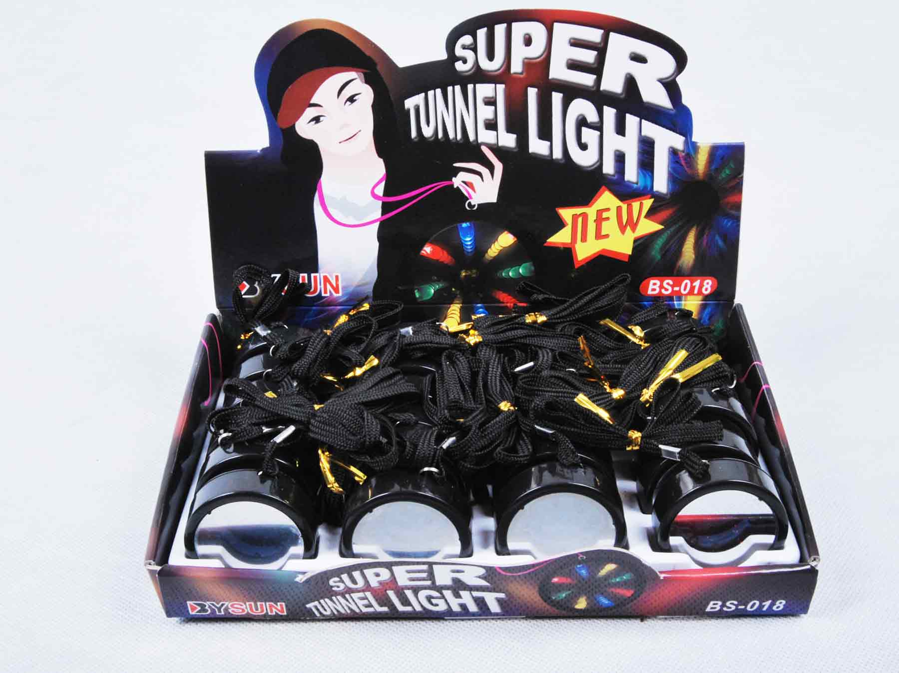 flashlight tunnel light