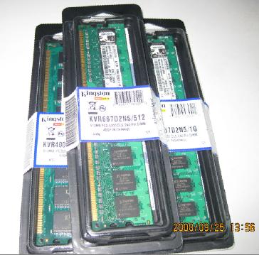 DDR RAM -DDR2 667MHZ 1GB $7