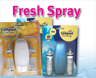 Ultra Compact Fresh Toilet Spray