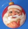 hand painting glass ball
