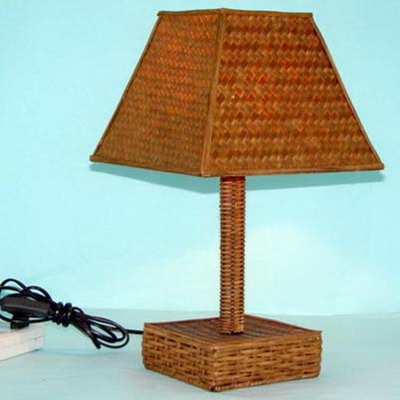 rattan lamp