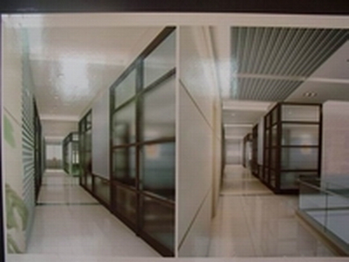 glass partition