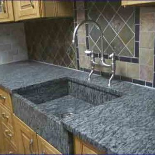 Granite kitchen countertops and worktops