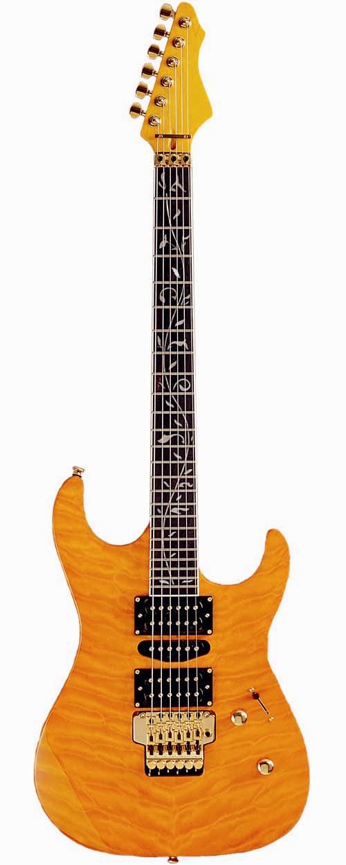 electric guitar LS-33 Q-DL