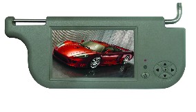 7" Sun Visor monitor with MP5