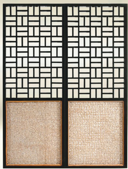 Indoor rattan screen (6)