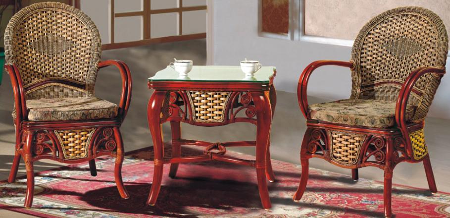 Indoor rattan coffee shop furniture (3)