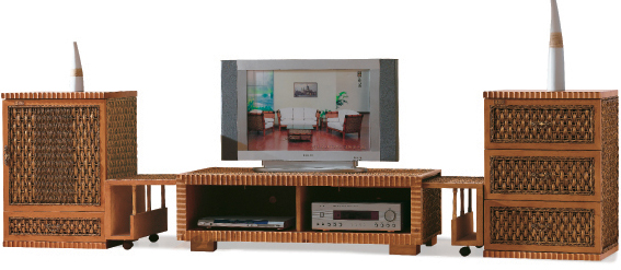 Indoor rattan living room furniture (9)
