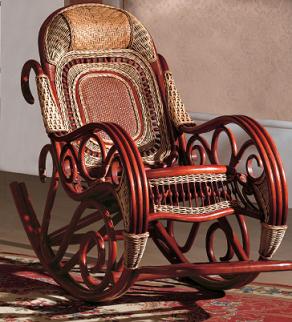 Indoor rattan rocking chair (6)
