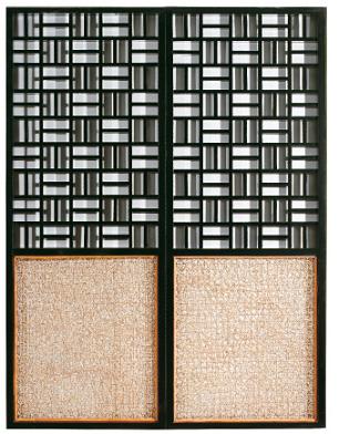 Indoor rattan screen (18)