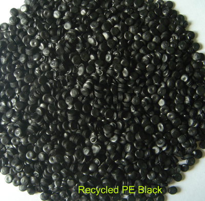 Recycled LDPE Granules Black