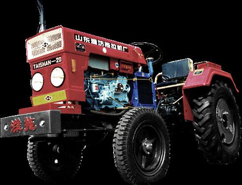 small four wheel tractor