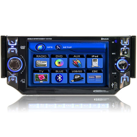5.0inch Touch Screen Car DVD player built in Bluet