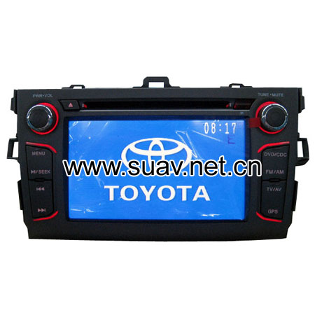 TOYOTA Corolla Car DVD player with TV,bluetooth,GP