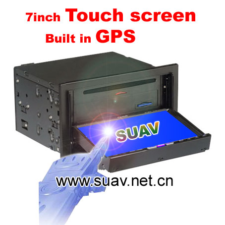 7inch TOUCH screen double din car DVD player,TV,US