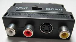 SCART splitter,SCART to 3 RCA adapter