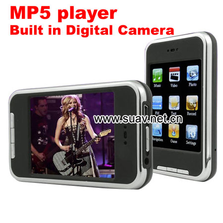 touch screen portable MP5 IPOD player with camera