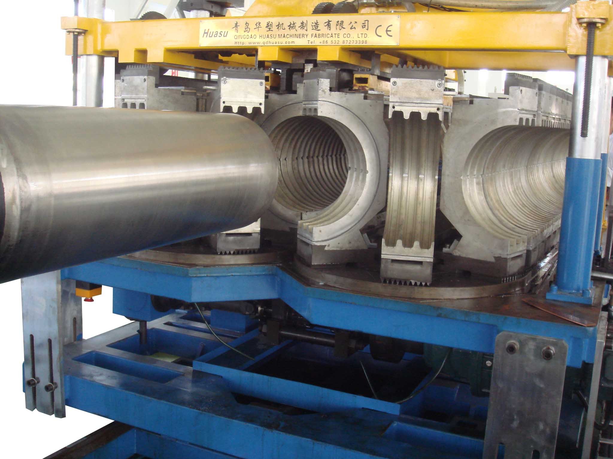 UPVC Double Wall Corrugated Pipe Extrusion line