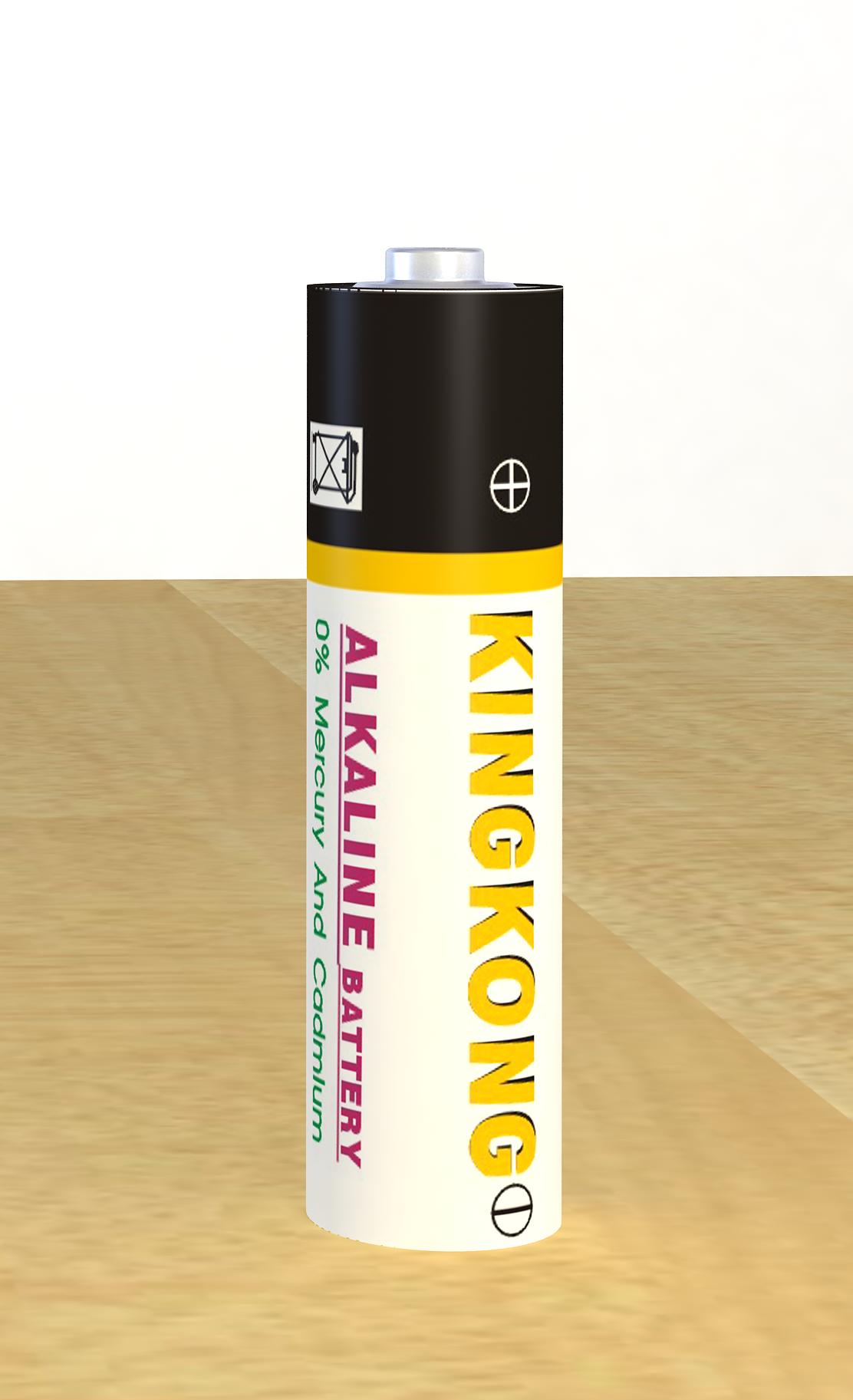 Alkaline battery LR6