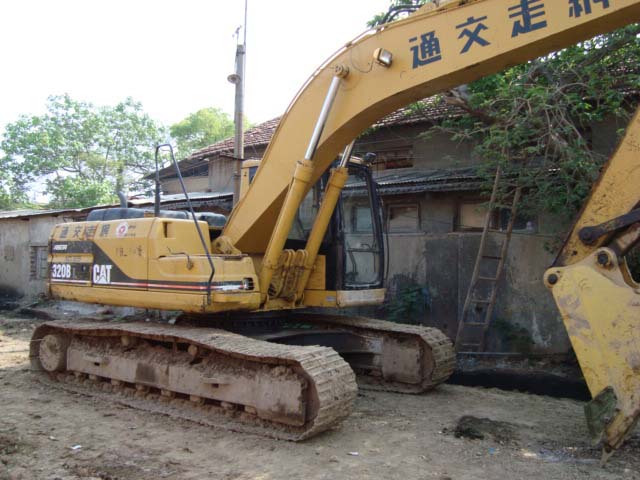 used cat 320b excavator