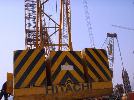 used hitachi kh700 crawler crane