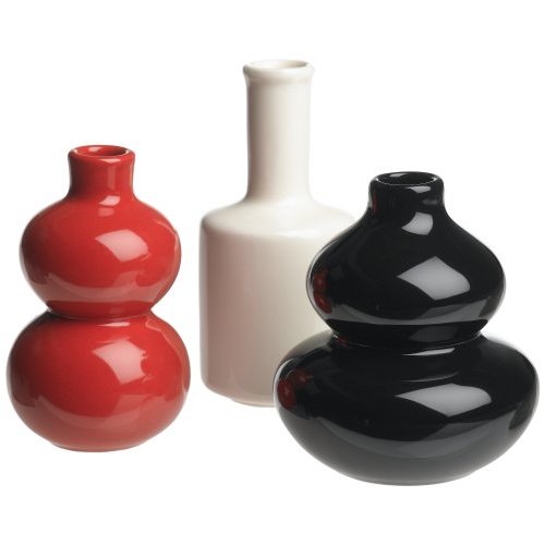 3 in 1 Mini Ceramic Essential Vase set
