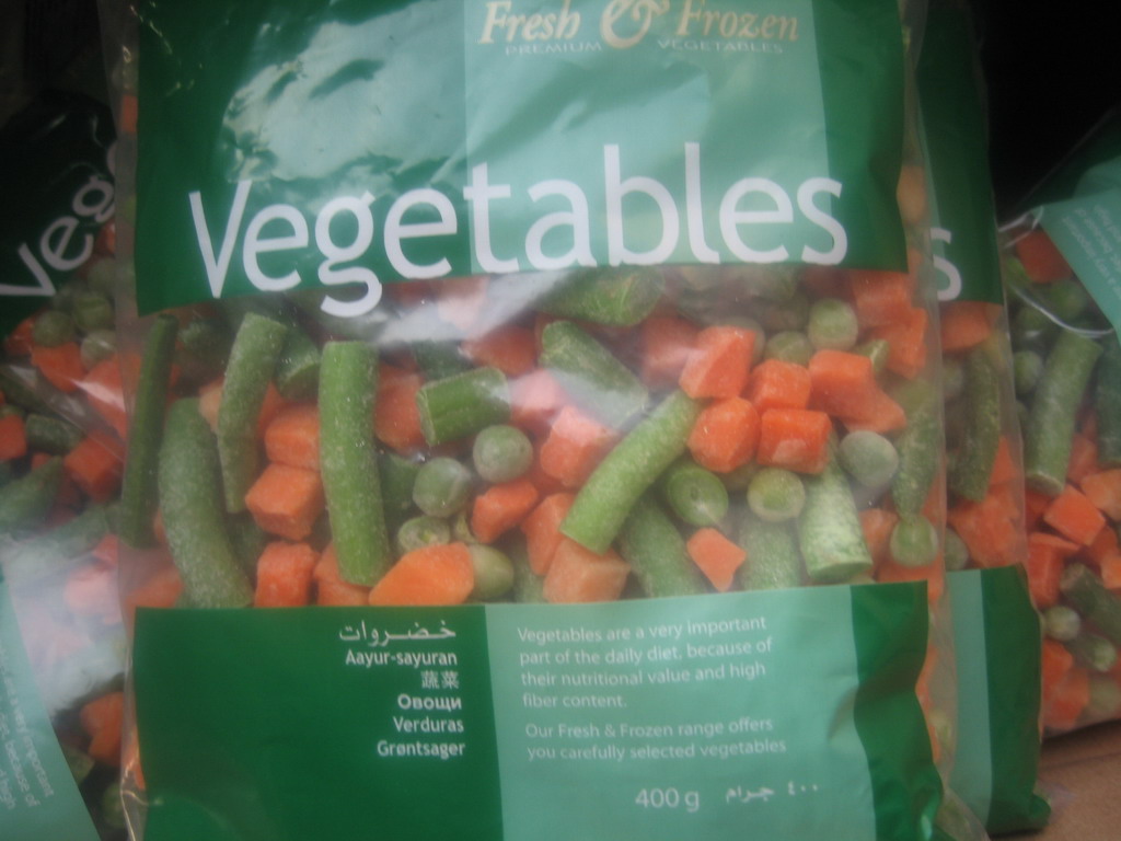 Frozen mixed vegetable
