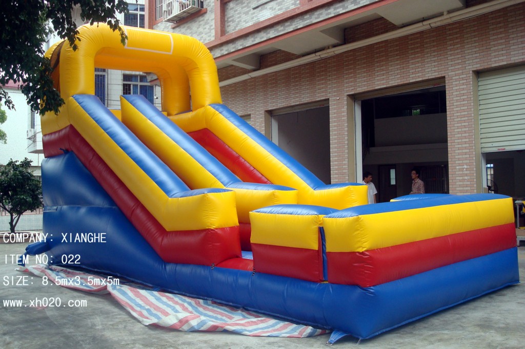 inflatable slide