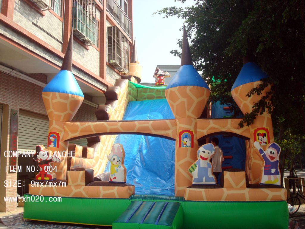 inflatable slide