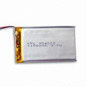 Li-Polymer 354075 1100mAh