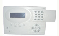 LCD lanline alarm system without external antenna