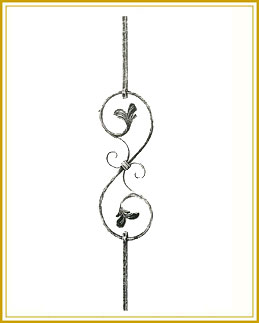 Wrought iron forged bar series
