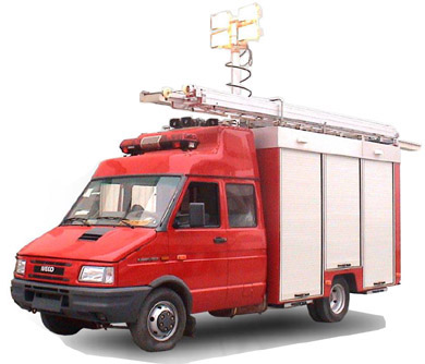 fire trucks