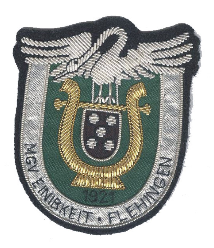 Hand Embroidered Bullion Badges